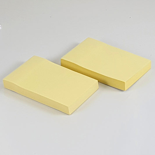 Yellow Sticky Notes - Adhesive Memo Pads for Office and Home Use
