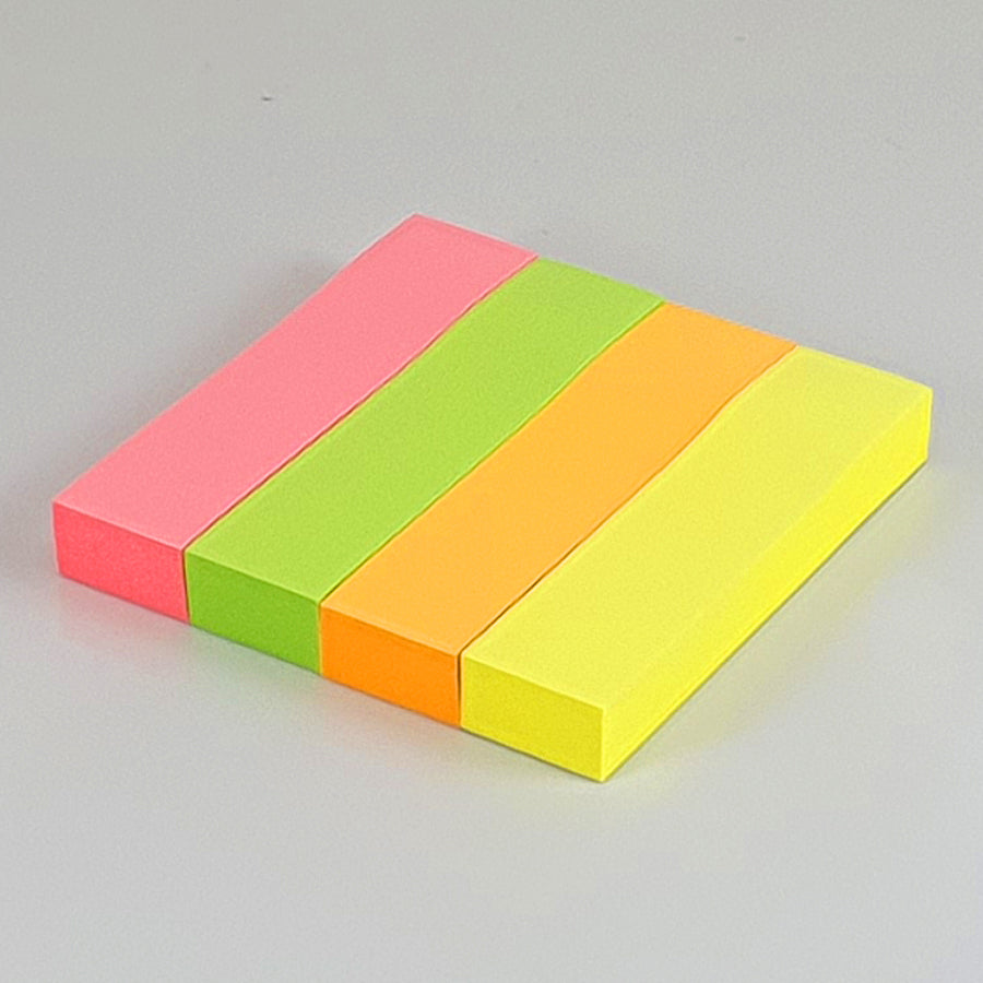 Multi-Color Cut Sticky NotesPads - Bright & Bold for Office, School & Home