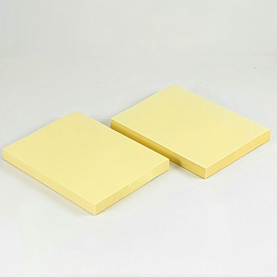 Yellow Sticky Notes - Adhesive Memo Pads for Office and Home Use
