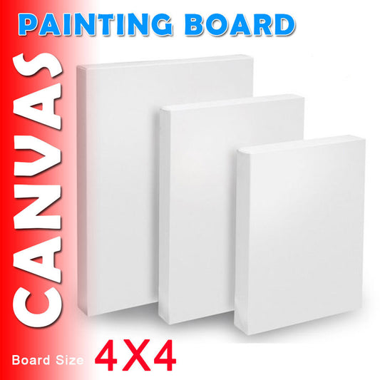 Premium Canvas Boards for Painting - Blank White Canvases for Artistic Creations