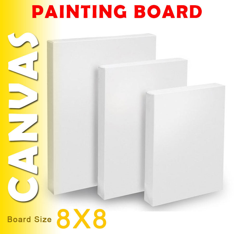 Premium Canvas Boards for Painting - Blank White Canvases for Artistic Creations
