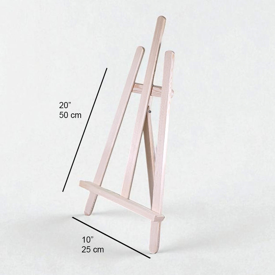 Compact Wooden Easel for Artists - Easel Stand for Table or Desk