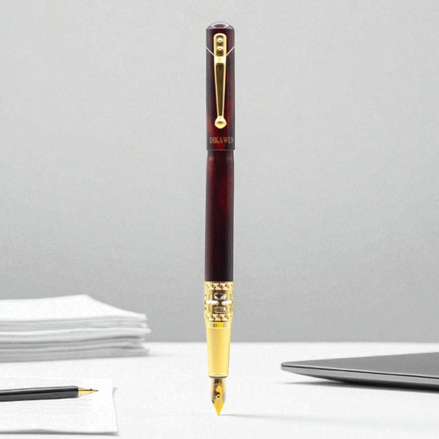 Fountain Pen for Discerning Writers - Unique Colors with Luxurious Gold Accents