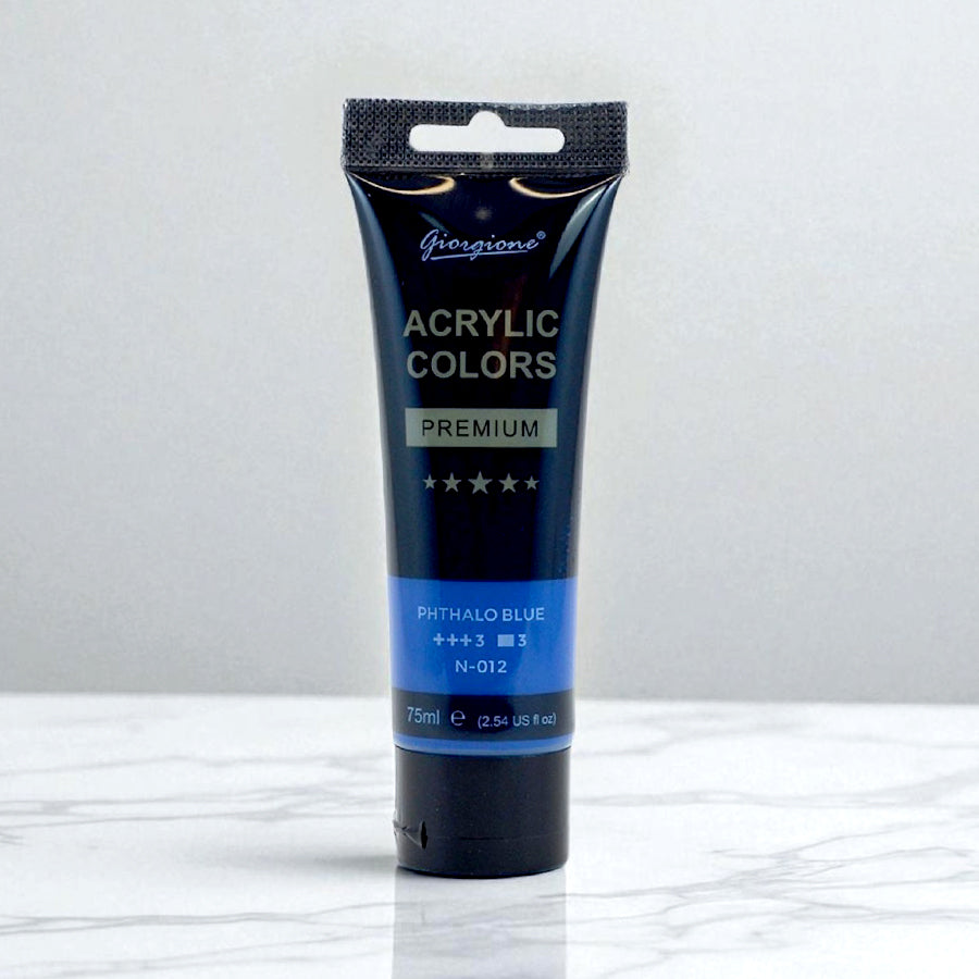 Giorgione Premium Acrylic Painting Colors 75ml Tube for Artists