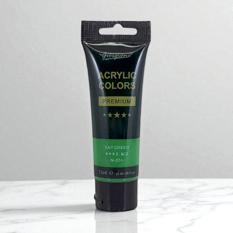 Giorgione Premium Acrylic Painting Colors 75ml Tube for Artists