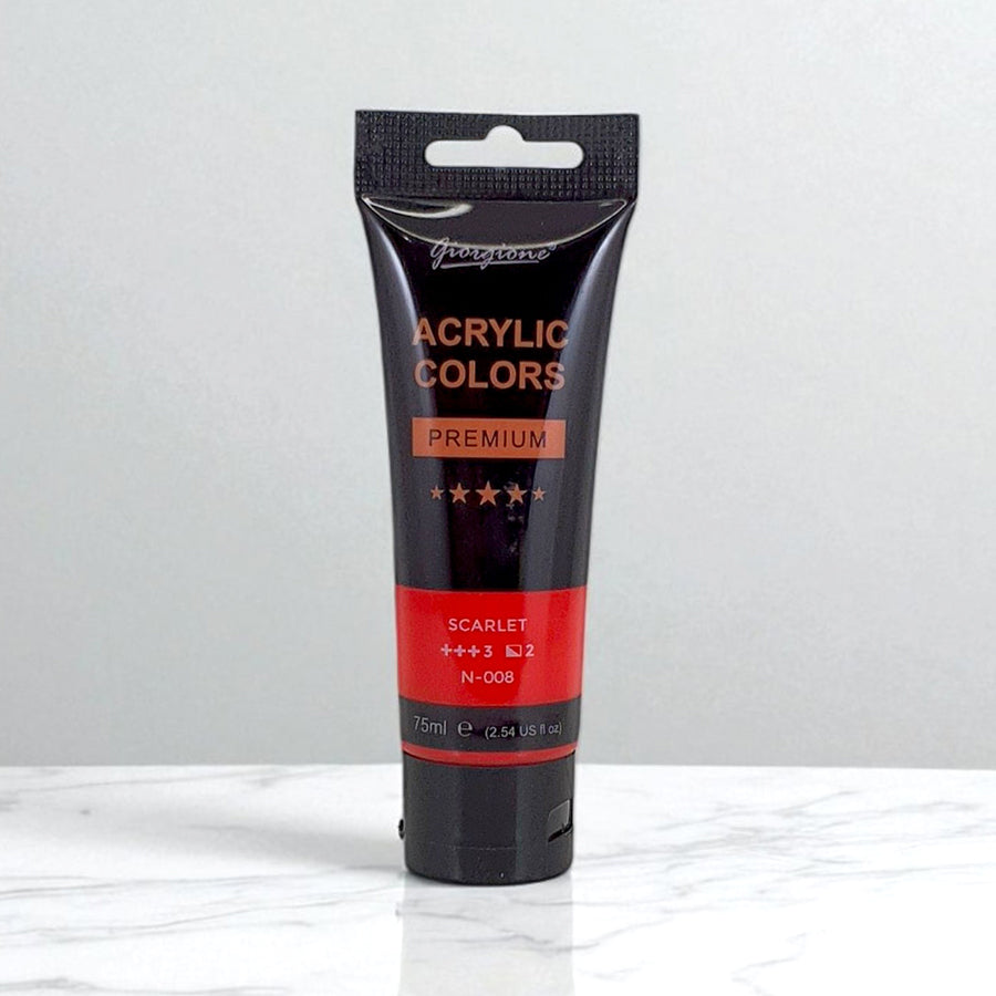 Giorgione Premium Acrylic Painting Colors 75ml Tube for Artists