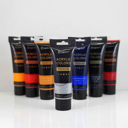 Giorgione Premium Acrylic Painting Colors 75ml Tube for Artists