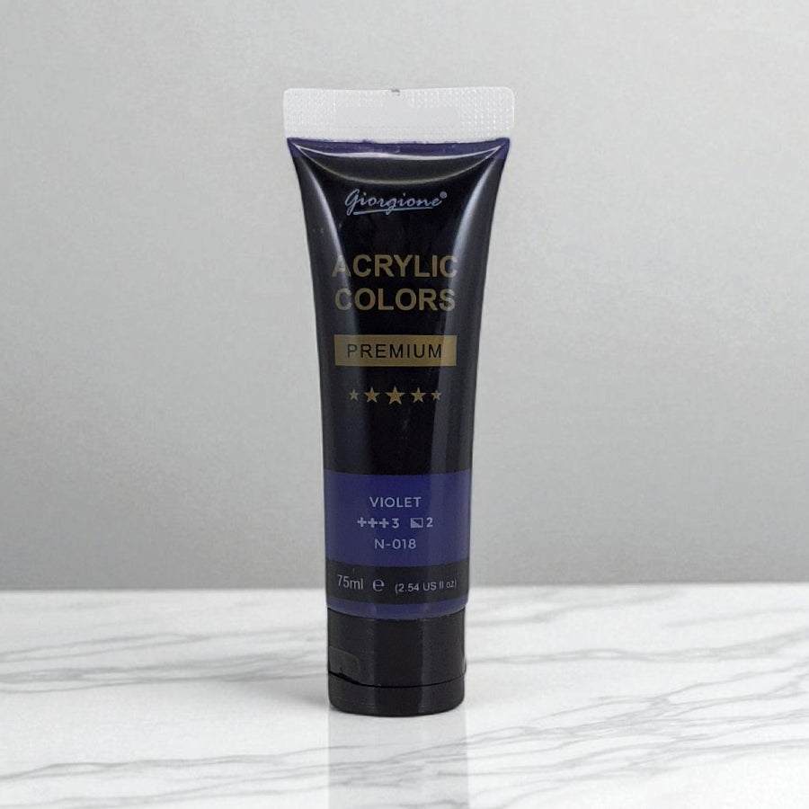 Giorgione Premium Acrylic Painting Colors 75ml Tube for Artists