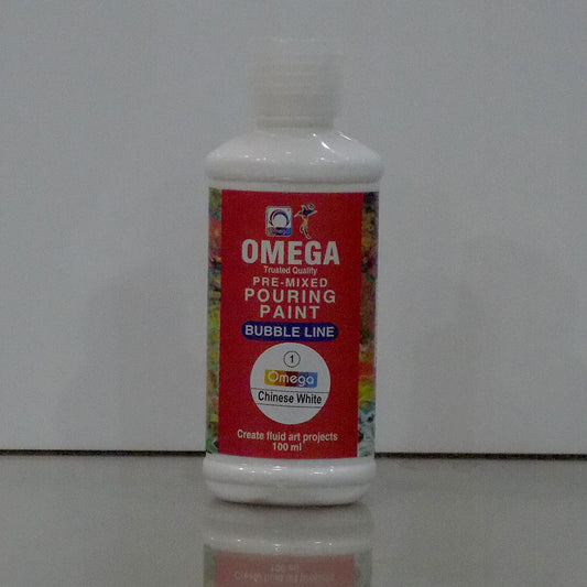 Omega Bubble Line – Vivid Pre-Mixed Pouring Paint Set 12 colors