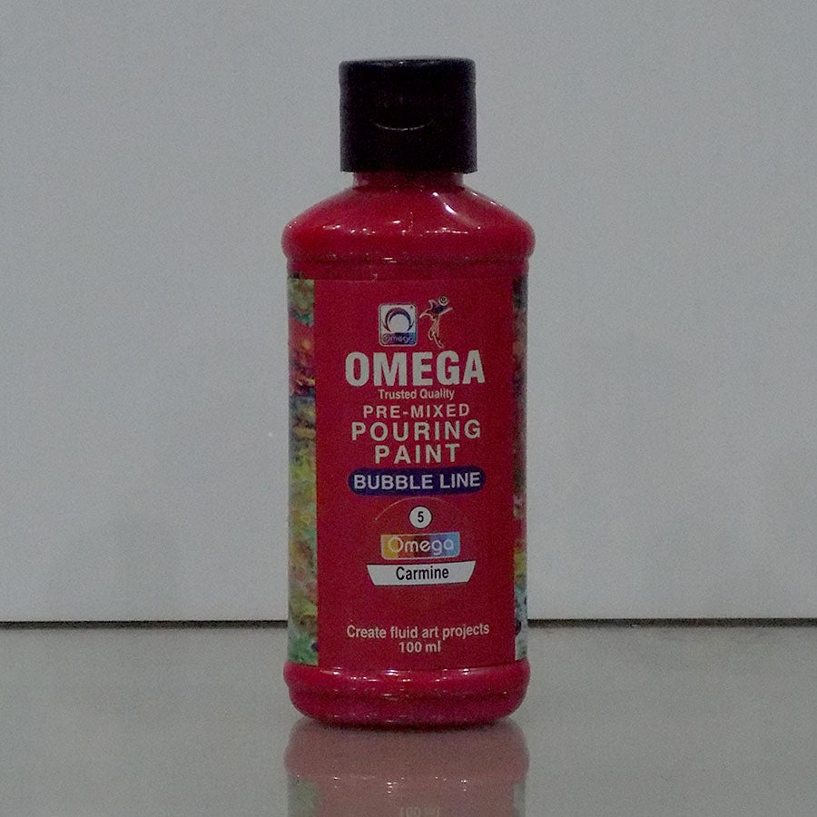 Omega Bubble Line – Vivid Pre-Mixed Pouring Paint Set 12 colors