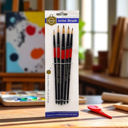 Keep Smiling Artist Brushes - High-Quality Paint Brushes for Artists