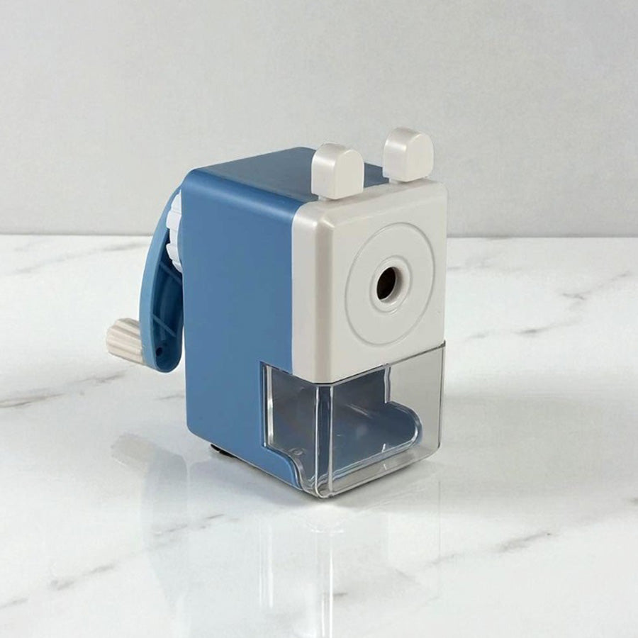 Compact Manual Pencil Sharpener for School & Office Supplies - Portable & Easy to Use
