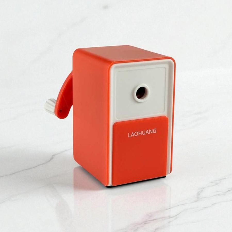 Colorful Manual Pencil Sharpener - Easy to Use Sharpener for Colored Pencils, Graphite, & More