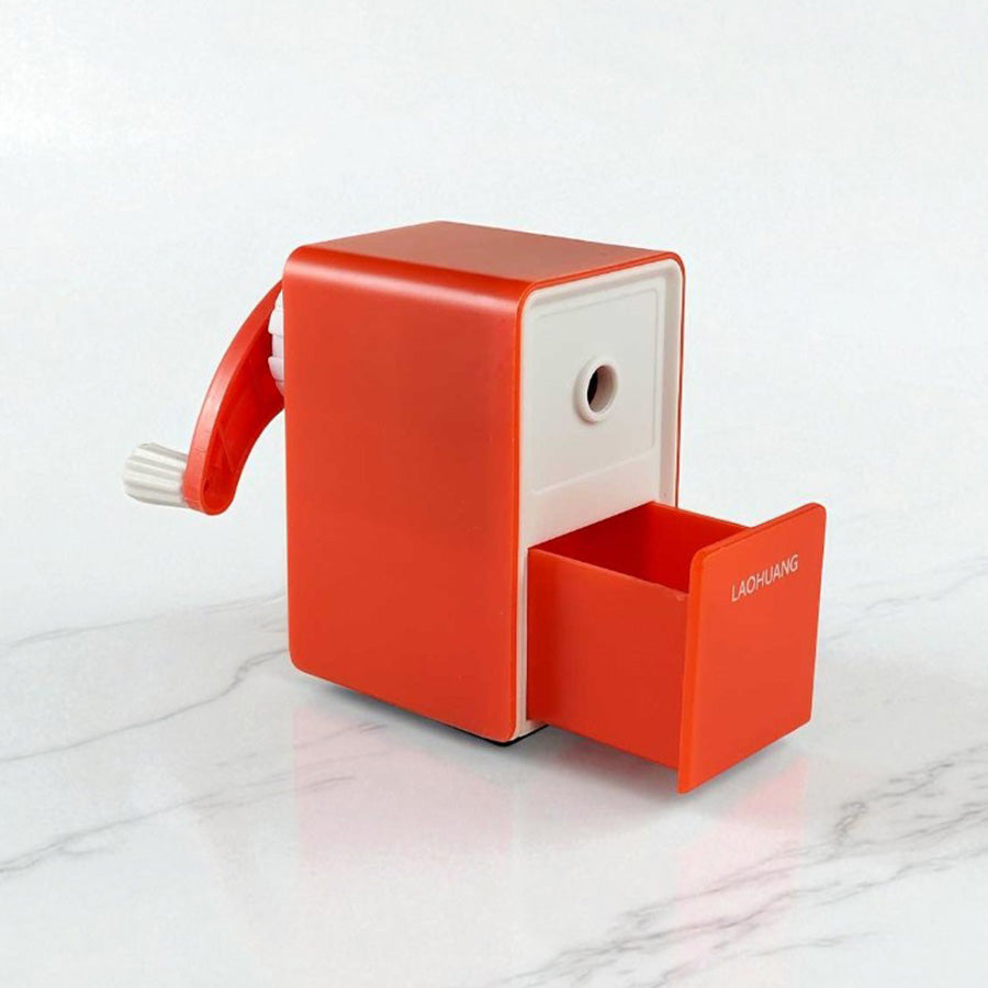 Colorful Manual Pencil Sharpener - Easy to Use Sharpener for Colored Pencils, Graphite, & More
