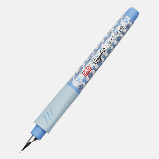 ORO Spyder Fountain Pen- Geometric Patterned Design - Ideal for Writers