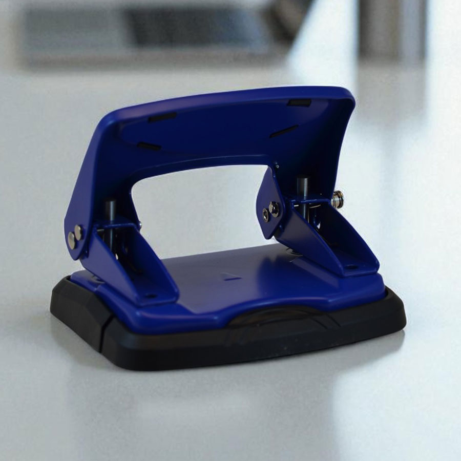 DL OFFICE Metal Paper Punch by - DL0812 - High Capacity Punch for Office and School Use