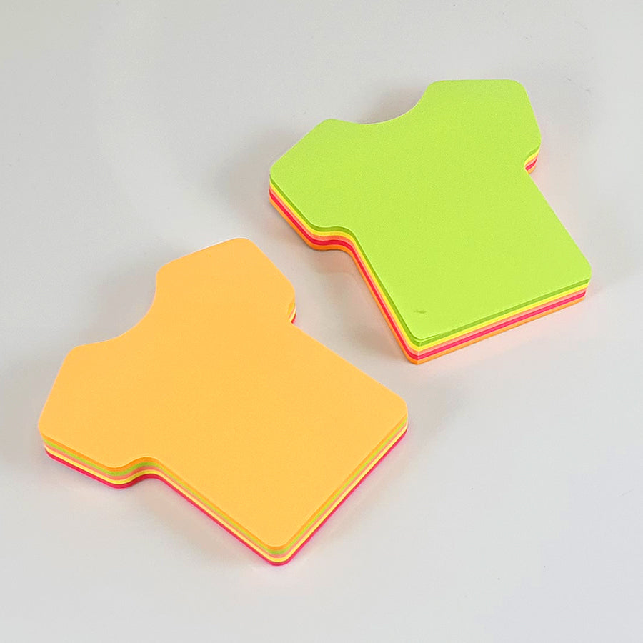 Multi-Color Shaped Sticky Notes - Strong Adhesive - Ideal for Office, School & Home
