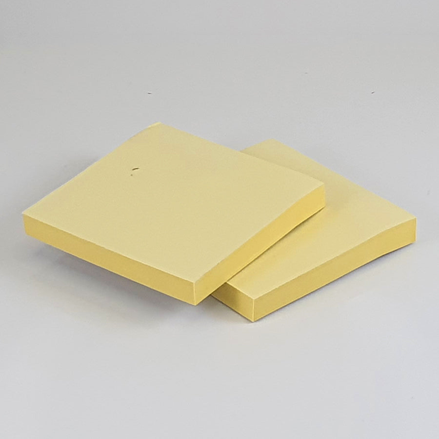 Yellow Sticky Notes - Adhesive Memo Pads for Office and Home Use