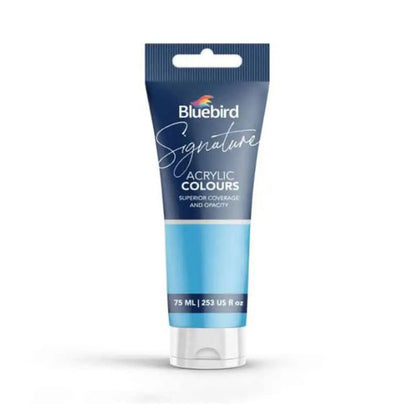 Bluebird Acrylic Paint 75ml Tube - Best for artists , Painters etc