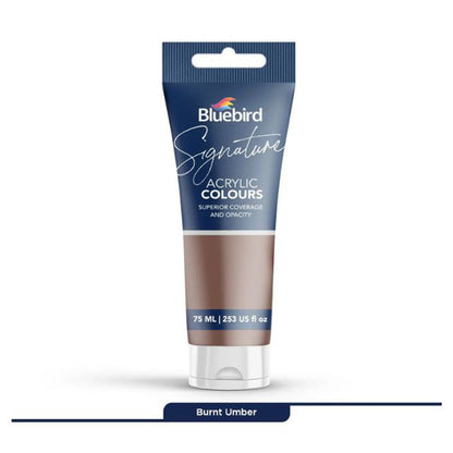 Bluebird Acrylic Paint 75ml Tube - Best for artists , Painters etc