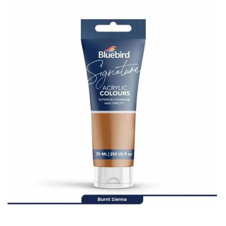 Bluebird Acrylic Paint 75ml Tube - Best for artists , Painters etc