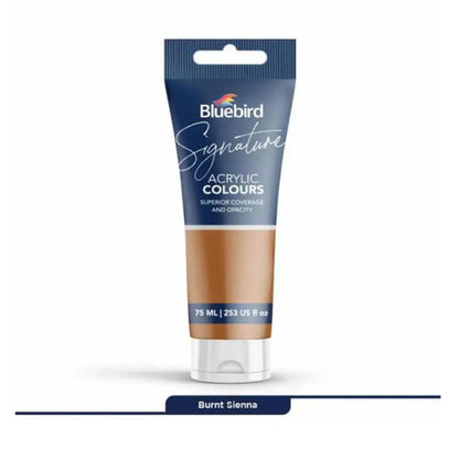 Bluebird Acrylic Paint 75ml Tube - Best for artists , Painters etc