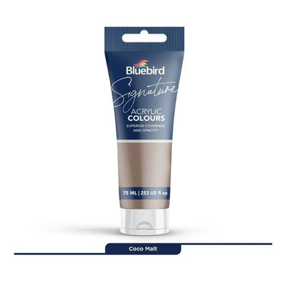 Bluebird Acrylic Paint 75ml Tube - Best for artists , Painters etc