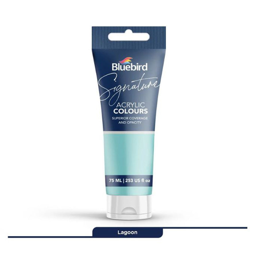 Bluebird Acrylic Paint 75ml Tube - Best for artists , Painters etc