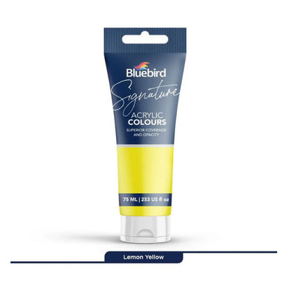 Bluebird Acrylic Paint 75ml Tube - Best for artists , Painters etc