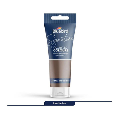 Bluebird Acrylic Paint 75ml Tube - Best for artists , Painters etc