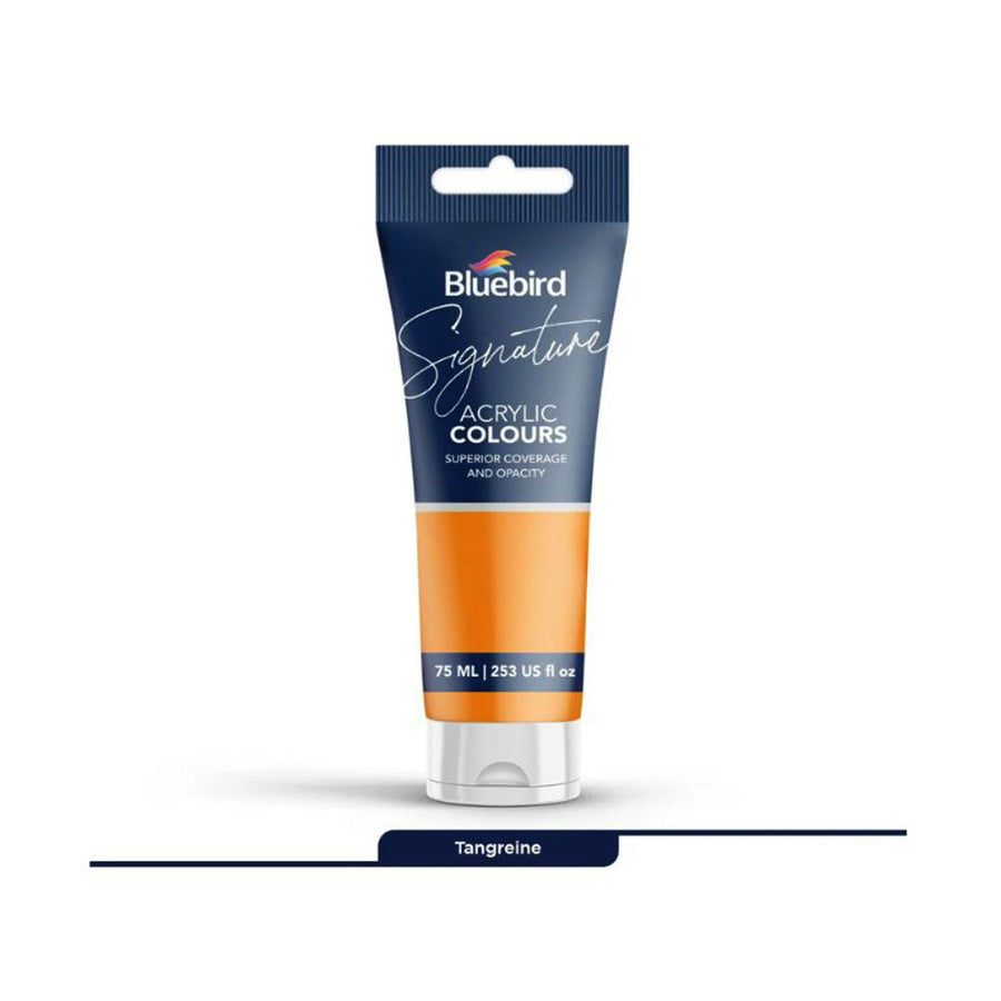 Bluebird Acrylic Paint 75ml Tube - Best for artists , Painters etc