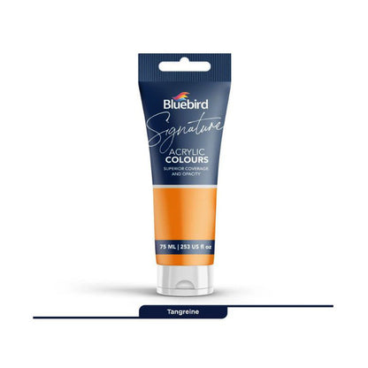 Bluebird Acrylic Paint 75ml Tube - Best for artists , Painters etc