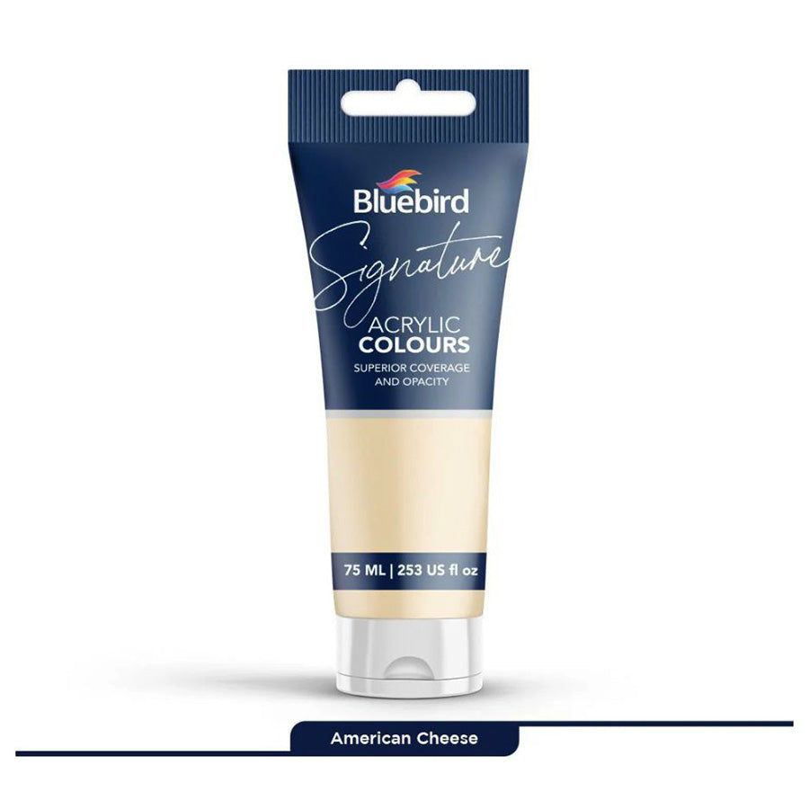 Bluebird Acrylic Paint 75ml Tube - Best for artists , Painters etc