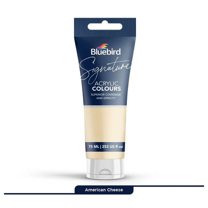 Bluebird Acrylic Paint 75ml Tube - Best for artists , Painters etc