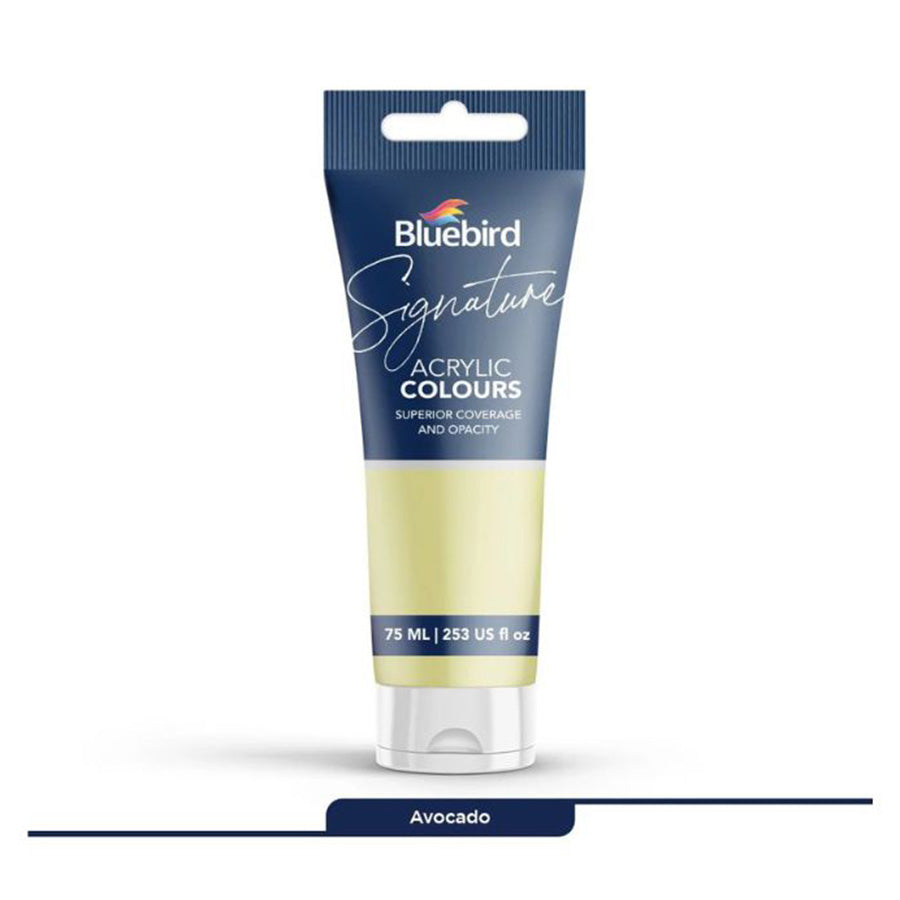 Bluebird Acrylic Paint 75ml Tube - Best for artists , Painters etc