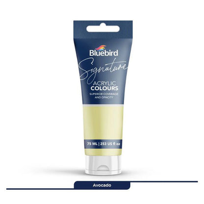 Bluebird Acrylic Paint 75ml Tube - Best for artists , Painters etc