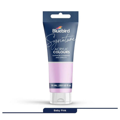 Bluebird Acrylic Paint 75ml Tube - Best for artists , Painters etc