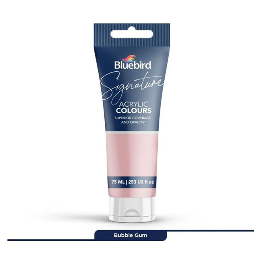 Bluebird Acrylic Paint 75ml Tube - Best for artists , Painters etc