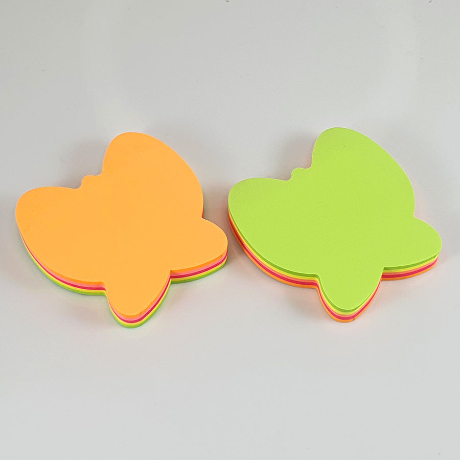 Multi-Color Shaped Sticky Notes - Strong Adhesive - Ideal for Office, School & Home
