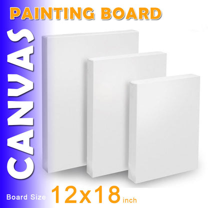 Premium Canvas Boards for Painting - Blank White Canvases for Artistic Creations
