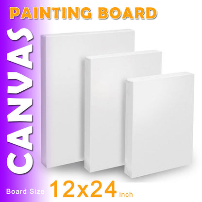 Premium Canvas Boards for Painting - Blank White Canvases for Artistic Creations