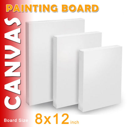 Premium Canvas Boards for Painting - Blank White Canvases for Artistic Creations