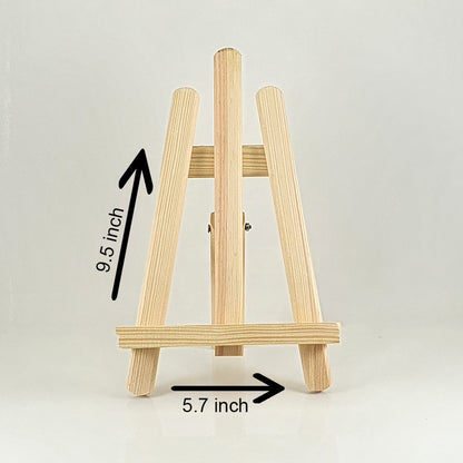 Compact Wooden Easel for Artists - Easel Stand for Table or Desk