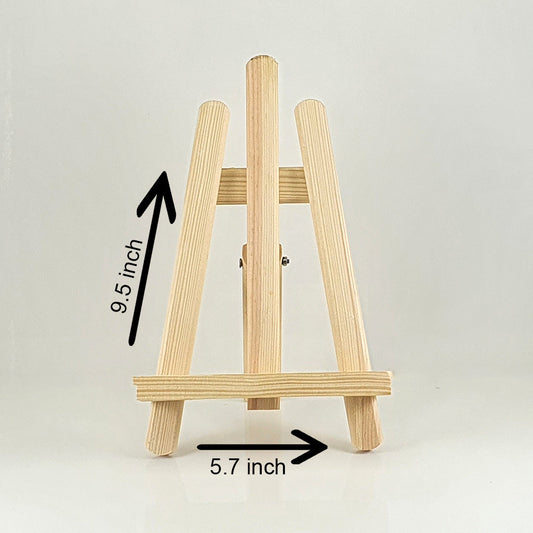 Compact Wooden Easel for Artists - Easel Stand for Table or Desk