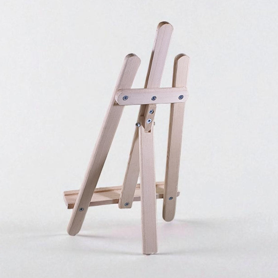 Compact Wooden Easel for Artists - Easel Stand for Table or Desk