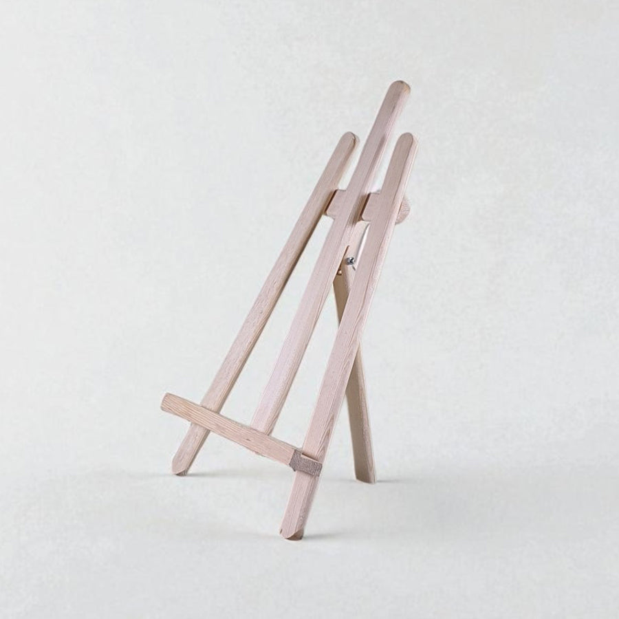 Compact Wooden Easel for Artists - Easel Stand for Table or Desk