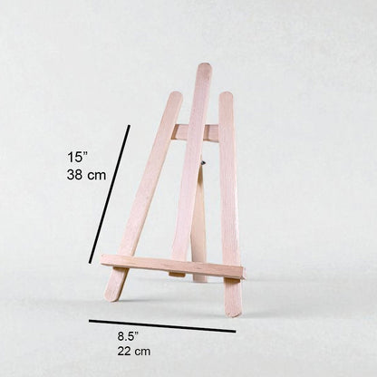 Compact Wooden Easel for Artists - Easel Stand for Table or Desk