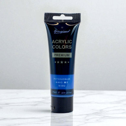 Giorgione Premium Acrylic Painting Colors 75ml Tube for Artists