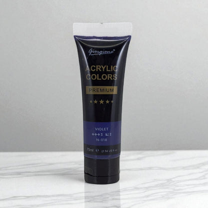 Giorgione Premium Acrylic Painting Colors 75ml Tube for Artists
