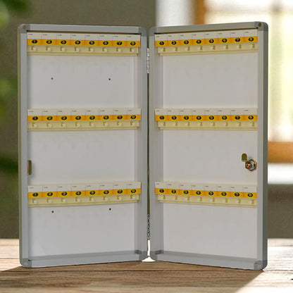 Aluminum Key Box – Secure Wall-Mounted Key Storage Organizer